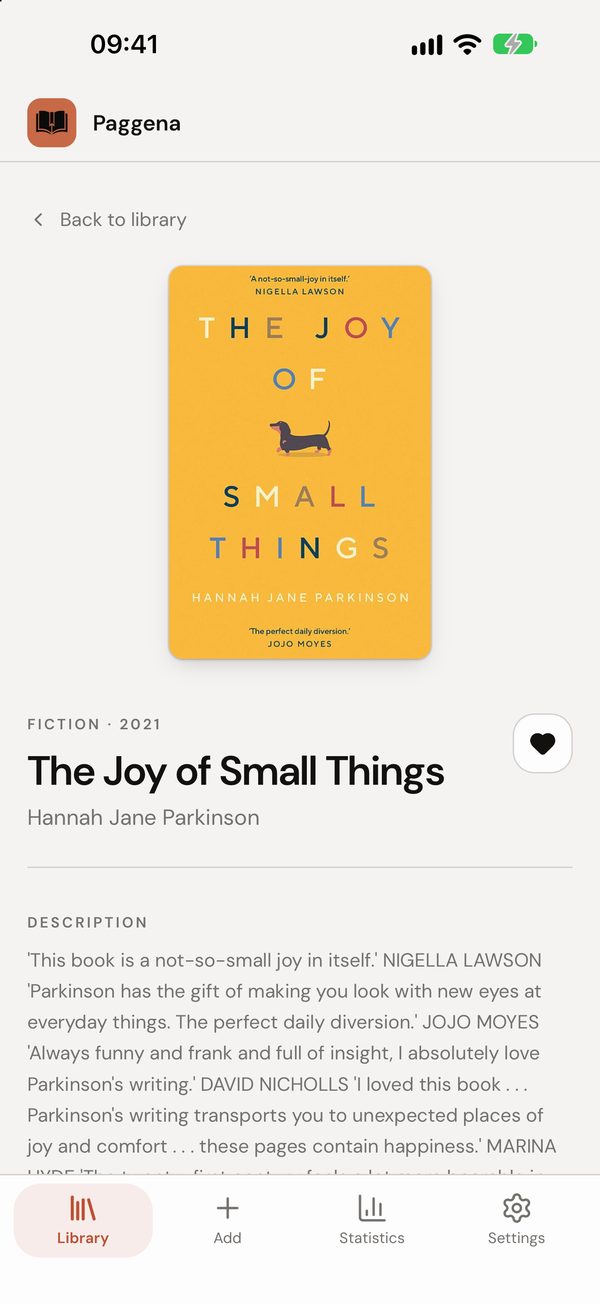 A book page
